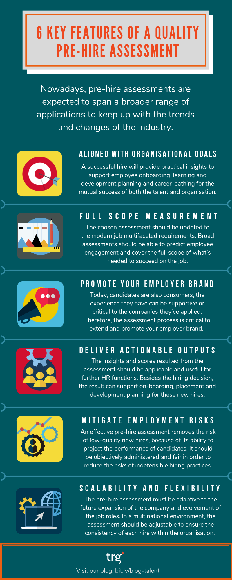 [Infographic] 6 Key Features of Quality PreHire Assessments